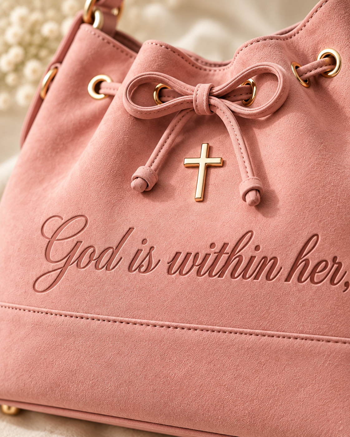 Pink Faithful Tote