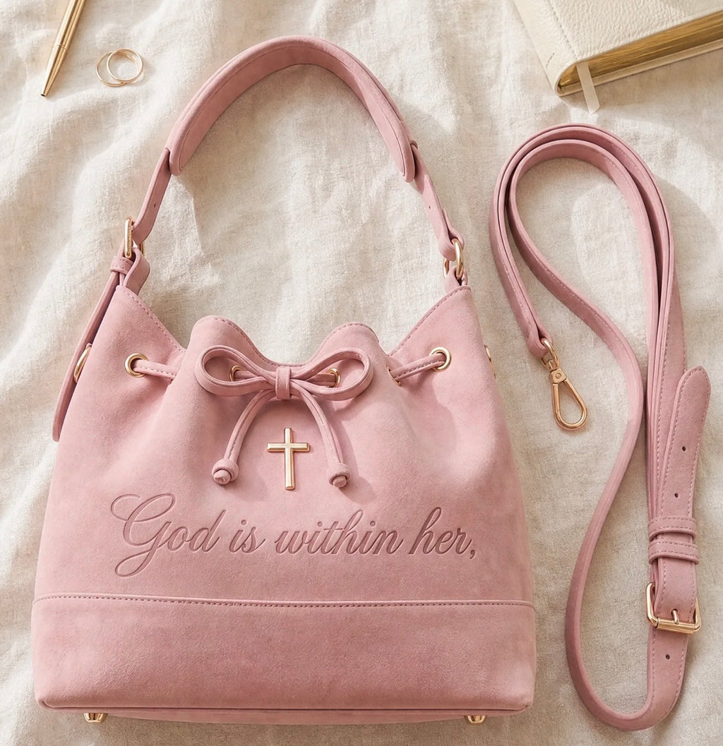 Pink Faithful Tote